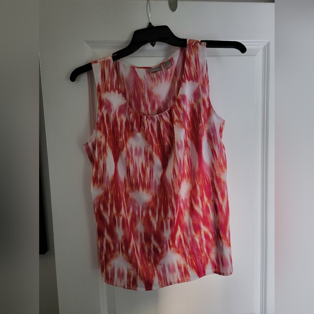 Chico's Satin Sleeveless Blouse